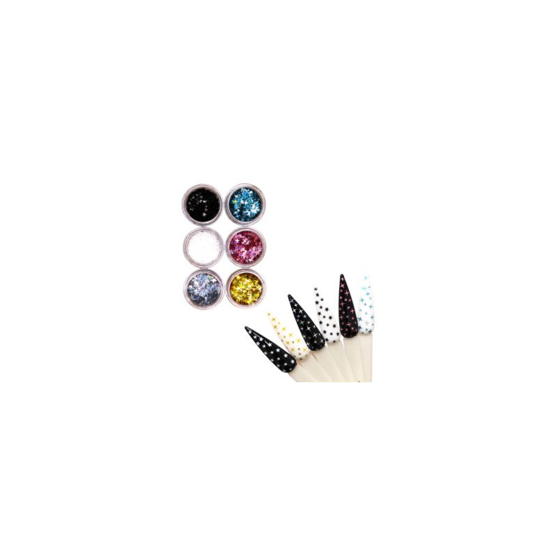 Set Estrellas Holograficas
