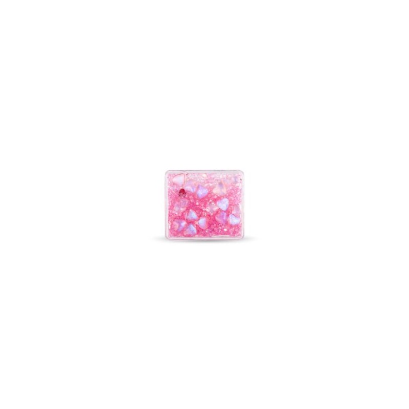 Set corazones con naturaleza muerta