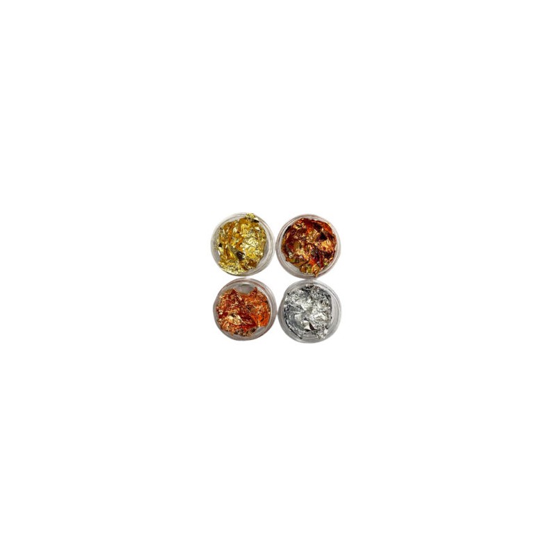 Set Hoja de Oro 4 piezas