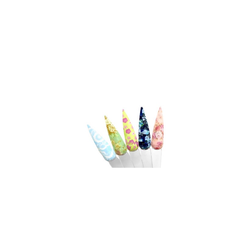 Floral Set Foil