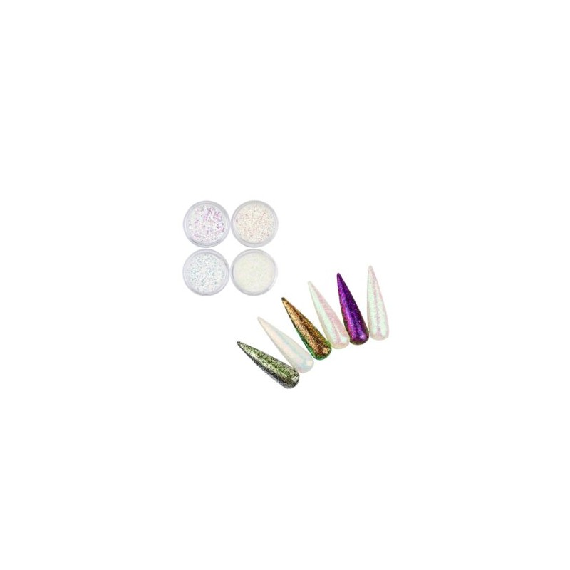 Colección Glitter Iridiscente