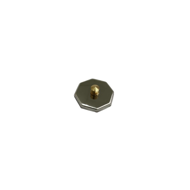 Tapa de aluminio para vaso de vidrio