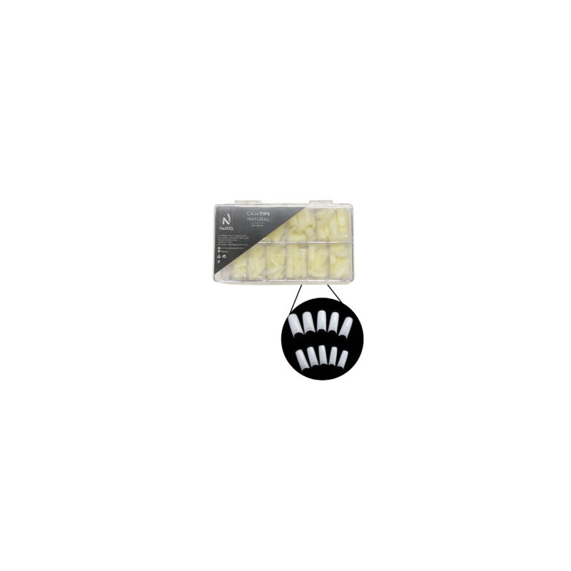 Caja de tips cuadrado 500 piezas