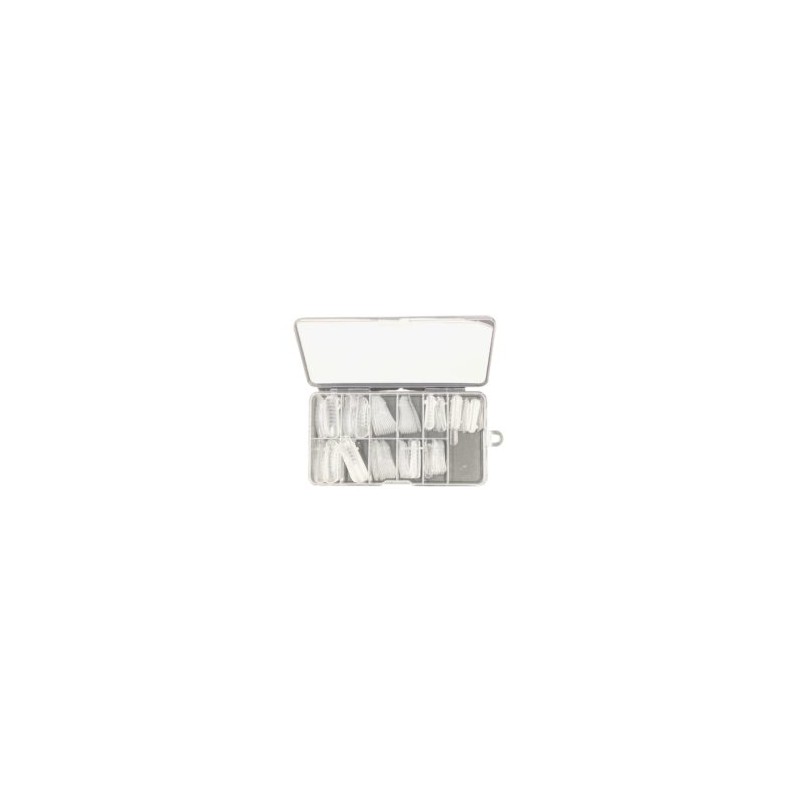 Caja de tips 100 piezas DUAL