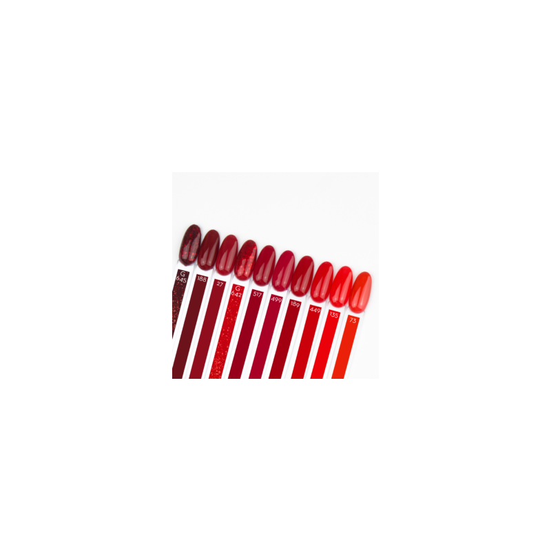 NailCO Gel Tonos Rojo