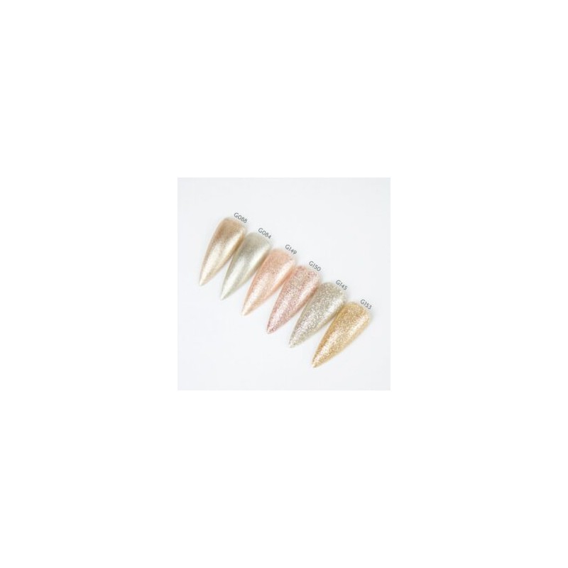 NailCO Gel Tonos GLITTER LUXURY 3 PASOS